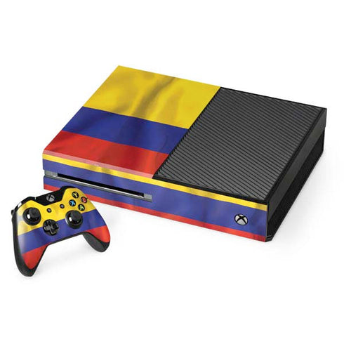 Colombia Flag Xbox One Console and Controller Bundle Skin